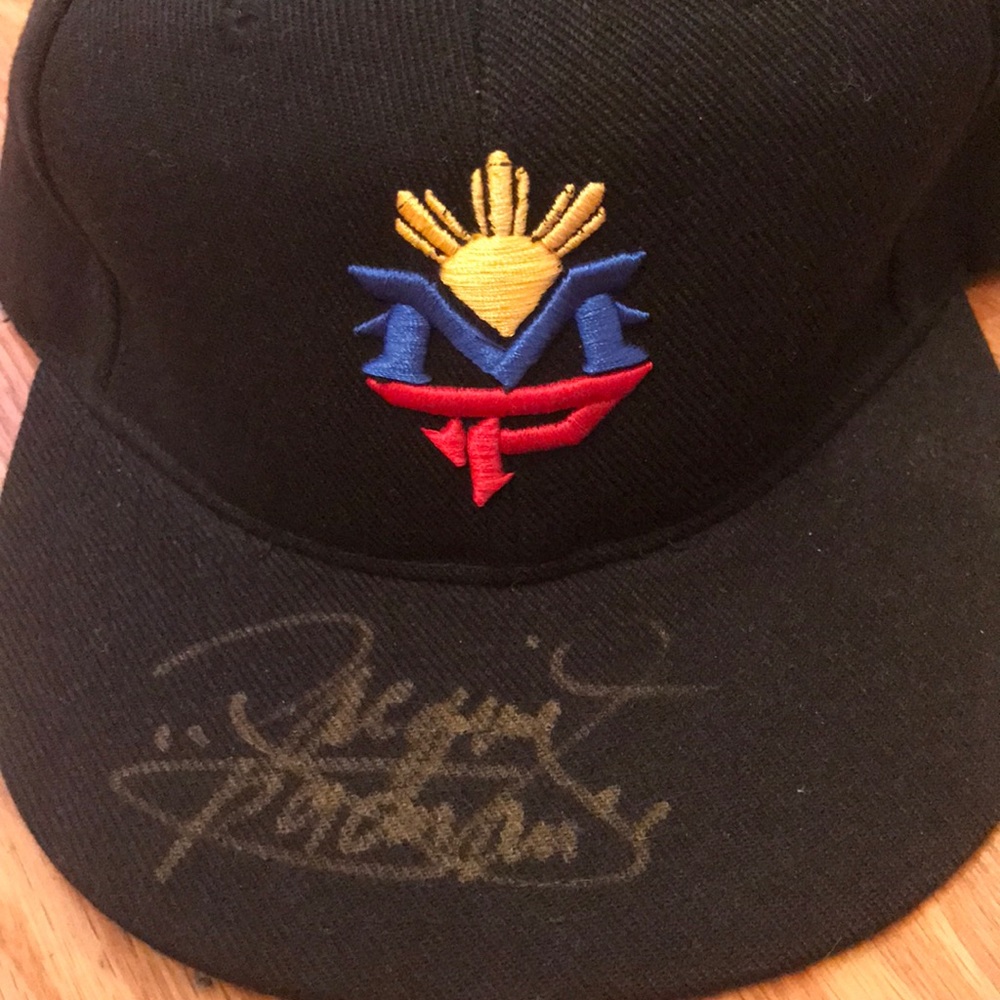 Pacquiao Signed Hat